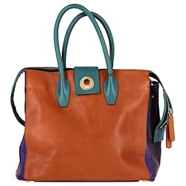 Saint Laurent-Saint Laurent Muse Two Bag in Multicolor Leather and Suede -Multiple colors