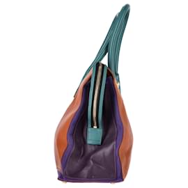 Saint Laurent-Saint Laurent Muse Two Bag in Multicolor Leather and Suede -Multiple colors