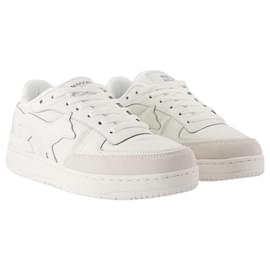 Autre Marque-Chiru Sneakers - Maison Kitsune - Leather - White-White