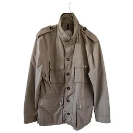 Parka Moncler Ermite Beige Beige