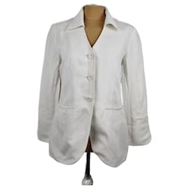 Kenzo Beige Linen Jacket Beige