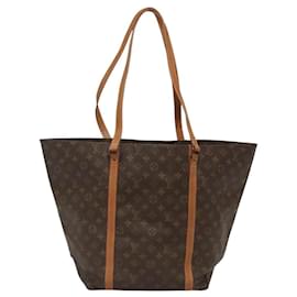Louis Vuitton-LOUIS VUITTON Monogram Sac Shopping GM Tote Bag M51110 LV Auth 113870-Monogram