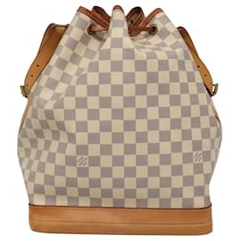 Louis Vuitton-LOUIS VUITTON Damier Azur Noe Shoulder Bag N42222 LV Auth 113547-Other