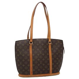 LOUIS VUITTON Borsa Tote Babylone Monogram M51102 LV Auth 114406 Monogramma