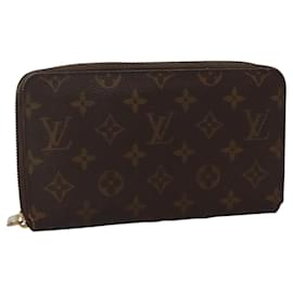 Louis Vuitton-LOUIS VUITTON Monogram Zippy Organizer Long Wallet M62581 LV Auth 112907-Monogram