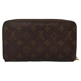 Louis Vuitton-LOUIS VUITTON Monogram Zippy Organizer Long Wallet M62581 LV Auth 112907-Monogram