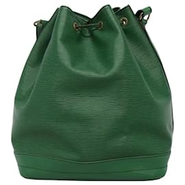 Louis Vuitton-LOUIS VUITTON Epi Noe Shoulder Bag Green M44004 LV Auth 112997-Green