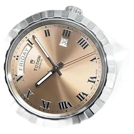 Autre Marque-TUDOR Royal Day-Date 41 MM Salmon pink Ref.28600 Mens-Silvery