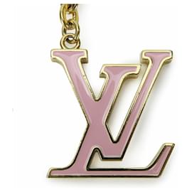Louis Vuitton-Louis Vuitton Monogram Keyring-Brown,Pink,White