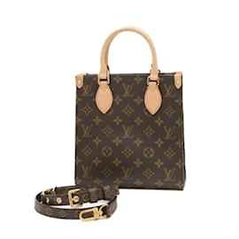 Louis Vuitton-Louis Vuitton Monogram Sac Plat BB Bag-Monogram
