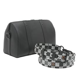 Louis Vuitton-Louis Vuitton City Keepall Shoulder Bag-Black