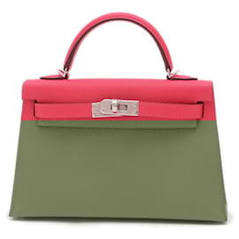 Hermès-Sac à main Hermes Kelly Mini Do 2-Autre