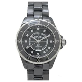 Chanel-Chanel J12 38mm Black Ceramic Automatic Watch-Other