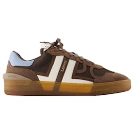 Lanvin-Clay Sneakers - Lanvin - Leather - Brown-Brown
