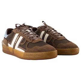 Lanvin-Clay Sneakers - Lanvin - Leather - Brown-Brown