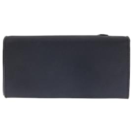 Prada-Prada Nylon/Leather Tessuto Logo Long Wallet-Black