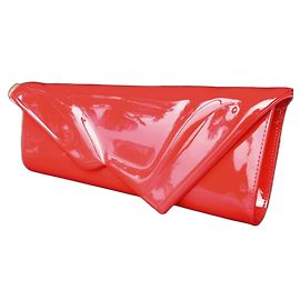 Christian Louboutin So Kate Baguette Clutch Rot