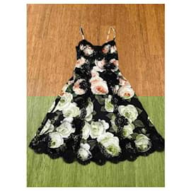 Dolce & Gabbana-Dresses-Black,White,Beige,Green