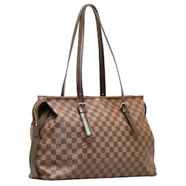 Louis Vuitton-Louis Vuitton Damier Chelsea Tote Bag-Brown,Damier ebene