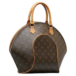 Louis Vuitton-Louis Vuitton Monogram Ellipse MM Handbag-Brown