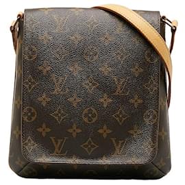 Louis Vuitton-Louis Vuitton Monogram Musette Salsa Long Shoulder Bag-Brown