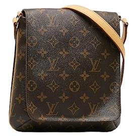 Louis Vuitton-Louis Vuitton Monogram Musette Salsa Long Shoulder Bag-Brown