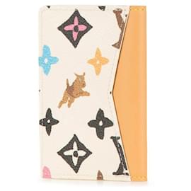 Louis Vuitton-Louis Vuitton Monogram Craggy Organizer De Poche Card Case-White