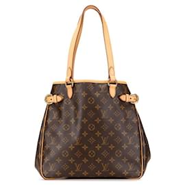 Louis Vuitton-Louis Vuitton Monogram Batignolles Vertical Tote Bag-Brown
