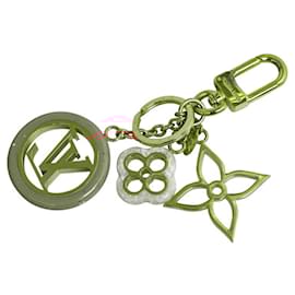 Louis Vuitton-Louis Vuitton Porte-Clés Color Line Charm Keychain-Pink,Golden