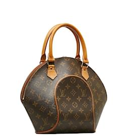 Louis Vuitton-Louis Vuitton Monogram Ellipse PM Handbag-Brown,Monogram