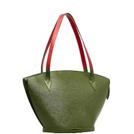Louis Vuitton-Louis Vuitton Epi Saint Jacques Shoulder Bag-Red