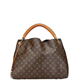 Louis Vuitton-Louis Vuitton Monogram Artsy MM Tote Bag-Brown,Monogram