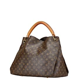 Louis Vuitton-Louis Vuitton Monogram Artsy MM Tote Bag-Brown,Monogram