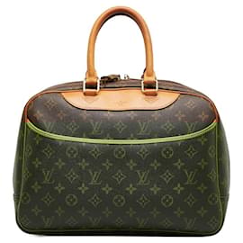 Louis Vuitton-Louis Vuitton Monogram Deauville Handbag-Brown,Monogram