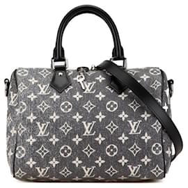 Louis Vuitton-Louis Vuitton Monogram Jacquard Speedy Bandouliere 25 Handbag-Brown