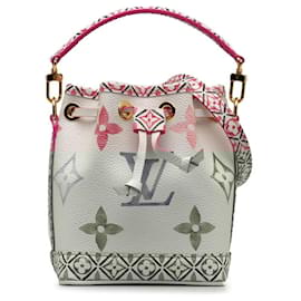 Louis Vuitton-Louis Vuitton LV By The Pool Nano Noe Shoulder Bag-Brown,White