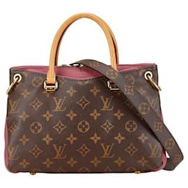 Louis Vuitton-Louis Vuitton Monogram Pallas BB Handbag-Pink,Dark purple