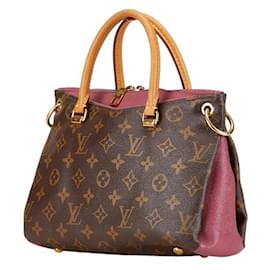 Louis Vuitton-Louis Vuitton Monogram Pallas BB Handbag-Pink,Dark purple
