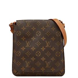 Louis Vuitton-Louis Vuitton Monogram Musette Salsa Shoulder Bag-Brown,Monogram