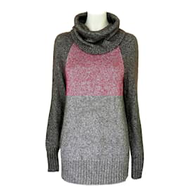 Chanel-Chanel Coco Brasserie Runway Silk Knit Jumper 38 FR-Multiple colors