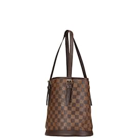 Louis Vuitton-Louis Vuitton Damier Mare Tote Bag-Brown