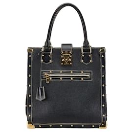 Louis Vuitton-Louis Vuitton Suhali Unprestigeable Handbag Tote Bag-Black