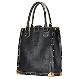 Louis Vuitton-Louis Vuitton Suhali Unprestigeable Handbag Tote Bag-Black