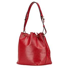 Louis Vuitton-Louis Vuitton Epi Petit Noe Shoulder Bag-Red