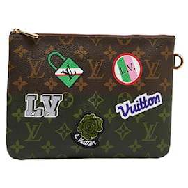 Louis Vuitton-Louis Vuitton Monogram City Pouch-Brown,Multiple colors