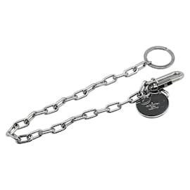 Louis Vuitton-Louis Vuitton Monogram Eclipse Keychain-Black,Silvery