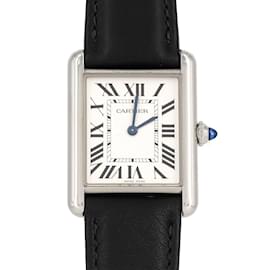 Cartier-Cartier Tank Must LM WSTA0059 SS Solar Watch-Other