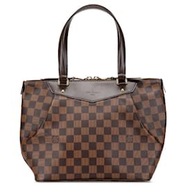 Louis Vuitton-Louis Vuitton Damier Westminster PM Handbag Tote Bag-Brown