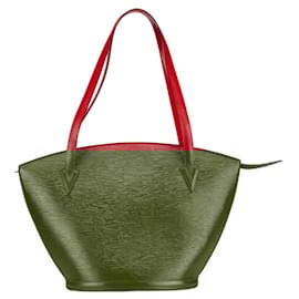 Louis Vuitton-Louis Vuitton Epi Saint Jacques Shoulder Bag-Red