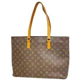 Louis Vuitton-Louis Vuitton Monogram Luco Tote Bag-Brown